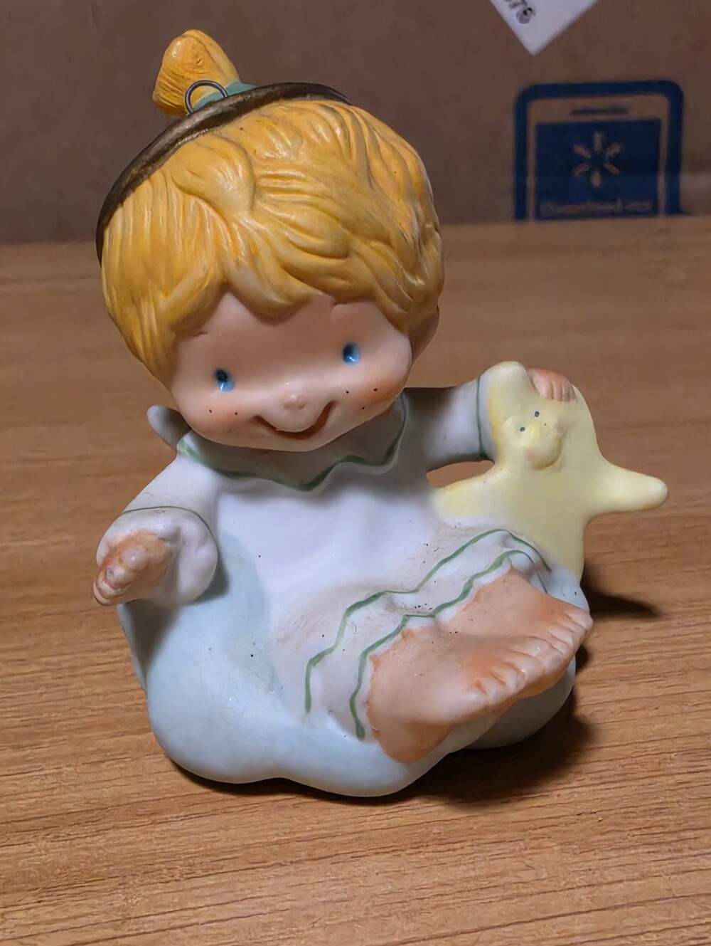 Hallmark Keepsake Ornament Angel Katy Beth 1984 Cloud Star